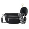 Sac Banane AYSYR Noire Femmes Imperméable |6 cm Cadeau Mères