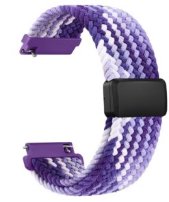 Bracelet tressé extensible Garmin Vivoactive 4 - Compatible avec Vivoactive 4/ Venu 2/ Venu 3 - Sportif - Sport - الله(s