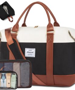 Sac de voyage Lovevoook Femme Grand Imperméable pour Voyage Avion et Maternité