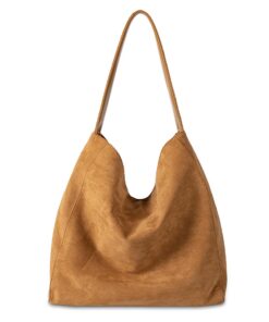 Sac à Main Gluckstar Femme en Daim Suédé pour le Quotidien - Tote Bag et Sac Cabas Femme