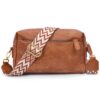 Sac Bandouliere Tibimon Femme Trendy, Sac À Main Femme Réglable Et Amovible, Téléphone Portable Compatible Pu Cuir Woman
