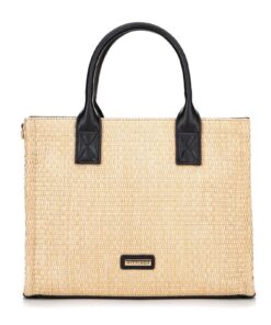 Sac à main WITTCHEN pour femme | Style bohème tressé | Idéal pour l’été