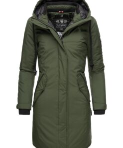 Navahoo Letiziaa Parka d'Hiver en Veste avec Capuche pour Femme XS-3XL - Chaude et Léger