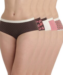 Boxers Les Pockets Coton Couleurs Femme (Lot de 5) En Gros pour Femmes en Plein Activité Mode de Vie Comfortables