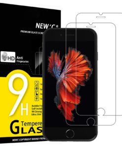 NEW'C Lot de 2 Verre Trempé iPhone 6 et 6S Protection Écran Dureté 9HUltra Résistant et Transparent Dureté 9H