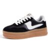 LUCKY STEP Baskets Femme Plates Chaussures Casual Confortables pour Daily Wear et Mode