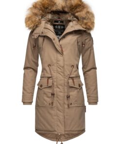 Manteau d'hiver Navahoo Rosinchen Femme XS-XXL avec Capuche