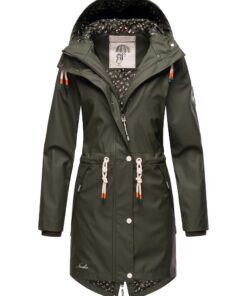Veste de pluie Navahoo Tropical Stormoo - Fonctionnelle - pour Femmes -XS à 3XL - Veste de transition - Manteau de pluie