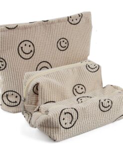 EKKONG Sac de Voyage Organisateur Cosmétique Femme Beige