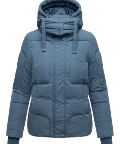 Veste d'hiver chaude Navahoo pour femme Zauberlicht - Doublure en polaire chaude - Capuche amovible - Tailles de 14S à 3