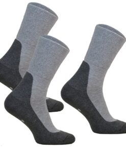 Chaussettes Diabétiques DeoMed sans élastique pour Homme & Femme - 3 paires MEDIC DEO COTON chaussettes non comprimantes