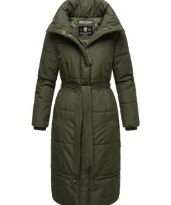 Manteau d'hiver chaud matelassé extra long Navahoo pour femme S-XXL