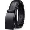 Bostanten Ceinture Automatique Réglable pour Homme - Cuir Haut de Gamme pour Jeans