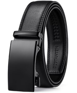 Bostanten Ceinture Automatique Réglable pour Homme - Cuir Haut de Gamme pour Jeans