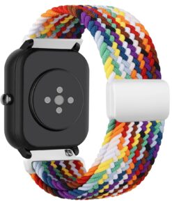 Bracelet Amazfit Bip / Bip Lite / Bip S pour montre intelligente Amazfit GTR mini / GTS 4 - Bande en nylon souple 20 mm
