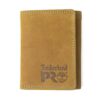 Timberland PRO Leather RFID Trifold Wallet with ID Window pour Homme - Pratique et Sécurisé | Portefeuille Homme En Cuir