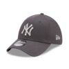 New Era New York Yankees MLB Casquette Étirable Grise pour Hommes - Confort Supérieur Taille 39Thirty