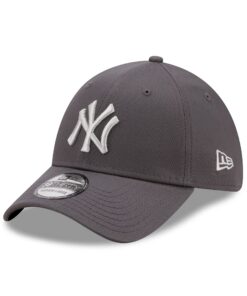 New Era New York Yankees MLB Casquette Étirable Grise pour Hommes - Confort Supérieur Taille 39Thirty