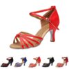 Chaussures pieds nus pour femmes d'été - Séxy et polyvalentes - Mules ouvertes - Talon bloc - Légères - Élégantes et bel