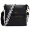 Sac à Main Bandoulière Femme Multipoches 6 Compartiments 9 Couleurs Disponibles Tendance Sacoche Petit