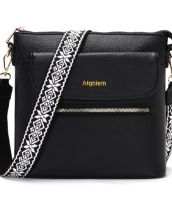 Sac à Main Bandoulière Femme Multipoches 6 Compartiments 9 Couleurs Disponibles Tendance Sacoche Petit