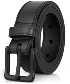 ITAY Ceinture Cuir Sans Métal - Élégant et Hypoallergénique pour Femmes - Sécurité en Voyage