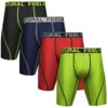 Boxers naturels pour hommes élastiques, lot de 3, taille S-XXL, antitranspirants et idéaux pour le sport