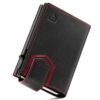 LORZOR Portefeuille Homme en Cuir Véritable avec Blocage RFID, Porte Monnaie et Compartiment à Billets pour 10 Cartes, F