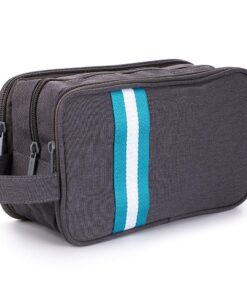IGNPION Travel Kit avec 3 compartiments - Séparation sèche et humide - Ideal pour les familles - Poches multiples - Poi