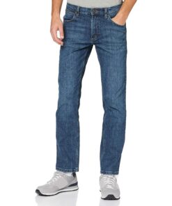 Wrangler Red Kabel Straight Jeans Classic Homme(SELECTED FOR AMERICAN CONSUMERS)