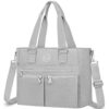 VOBUKE Sac à Main Femme Imperméable Grande Sacoche Nylon Tote Bag pour Voyage École avec Multi-Poches et Bandoulière Rég