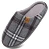 COFACE Chaussons Homme Hiver Chaud en Mousse à Mémoire de Forme Pour Intérieur/Extérieur Avec Semelle Antidérapante Tail
