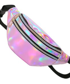 Banane Paillette Année 90 Festival Tasche Femme Violet