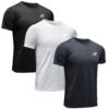 MEETWEE T-Shirt de Sport Homme - Baselayer Manches Courtes - Fitness - Hommes - Polyvalent - Tech Lotte Chaud