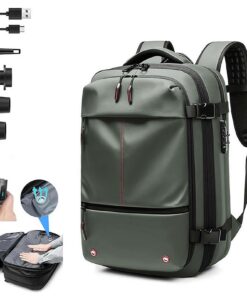 Sac à Dos Sous Vide Antivol pour Voyageurs en Recherche de Sécurité et Espaço Séparable de 62 L Sac à Dos Sous Vide Ex