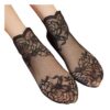 Chaussettes transparentes dentelle femme cheville élastique molle coton Mini Sans Couture Et Collants Universelle