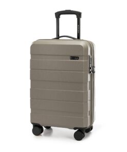 Valise Cabine WITTCHEN Rigide en ABS 4 Roulettes Pivotantes COMODO Line Or