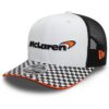 New Era 9Fifty Mesh Snapback Cap McLaren Racing Homme Course Sport Vintage Élégant