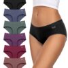 Culottes TANSTC Femme Coton Élasticité Parfaite - Taille Moyenne, Confort Respirant - Lot de 6 OEKO-TEX STANDARD 100