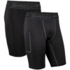 Compression Shorts Danish Endurance Homme Anti-Frottements Sport & Running Lot de 2 OEKO-TEX STANDARD 100