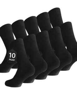 Lakpoau Chaussettes Homme Femme Coton Confortables Anthracite Bleu Marine Noir Lot de 10 OEKO-TEX