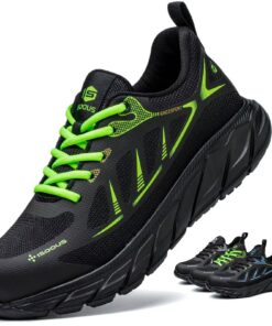 Titre SEO optimisé : Chaussures de Sécurité ISOOUS Homme et Femme Légères à Embout d'Acier et Antidérapantes | Protectio