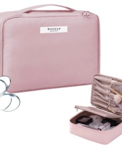 Trousse Maquillage Dantolo Femme Voyage Multifonction Résistante Pliable Imperméable Organisateur Cosmétique avec Grande