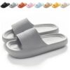 Calish Chaussons Antidérapants Très Léger Semelle Épaisse pour Homme et Femme - Maison, Jardin, Salle de Bain, Piscine,