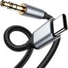 Câble USB C vers |5mm Jack 1.2M Recycled pour Voiture et Home, Compatible iPhone 17/16/15 et Samsung S23/S22/S21, Foncti
