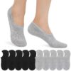 IceReco 10 Paires Chaussettes Invisibles Femme OEKO-TEX STANDARD 100 Chaussette Basse Homme