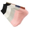 Soleeya Chaussettes Coton Feminines Respirantes 35-38 pour Marche et Running Jour