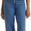Levi's 726 HR Flare Noires pour Femmes en Sophistication et Durabilité - Taille Élégante de 27", 32 po de Tour de Hanche