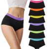 Culottes Libella Femme en Coton - Confort, Extensibles et Idéales pour le Sport - Sous-vêtements Femme Culotte Boxer Sho