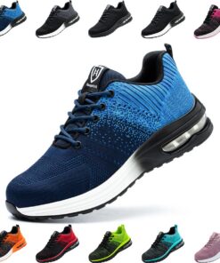 Nasogetch Chaussures de Sécurité Hommes Femmes Basket de Sécurité Légères et Confortables Protection Respirante Embout d